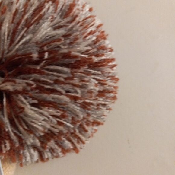 Timberland Beanie w/Inner lining Womens One Size Mauve Beanie Warm Pom Pom - Picture 2 of 11